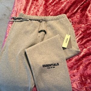 Essentials Light Gray Joggers